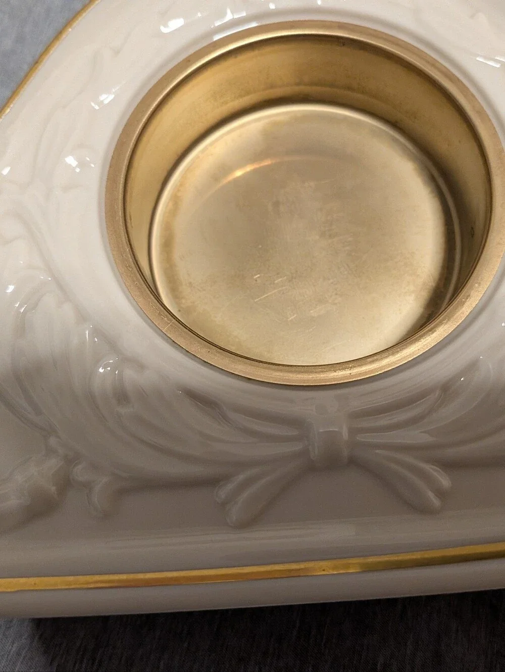 Lenox Chippendale Mantel Clock